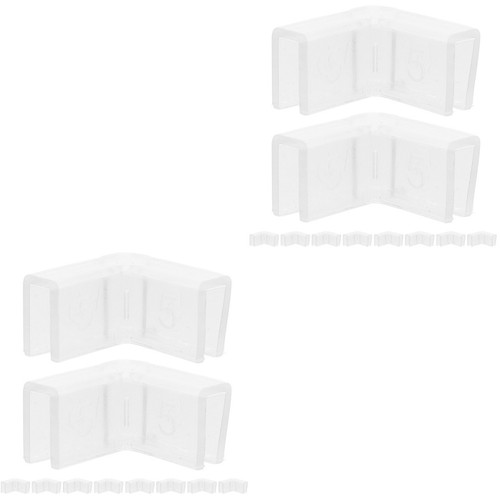 Reusable clear abs - clear, corner