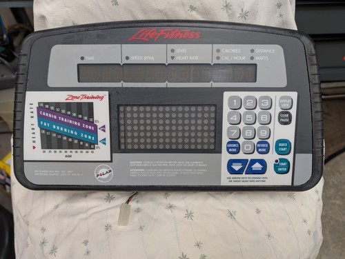 Life fitness console for 9500 - console,