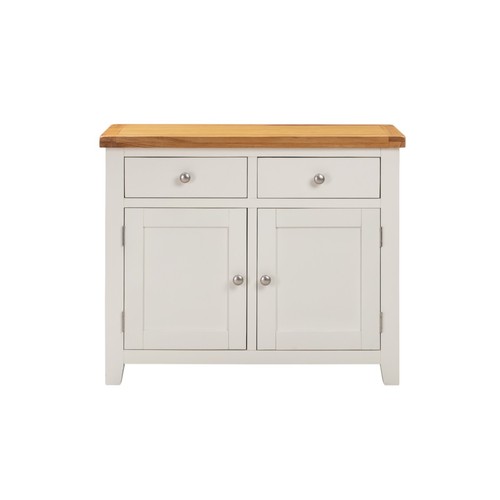 White sideboard solid oak pine - white,