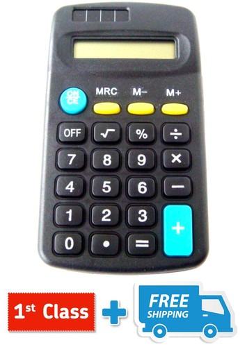 Mini pocket calculator digit - mini,