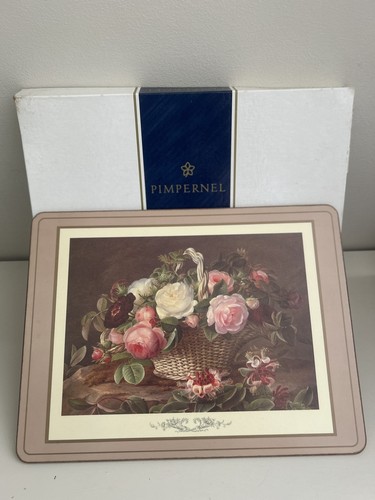 Vintage pimpernel rose - vintage, basket