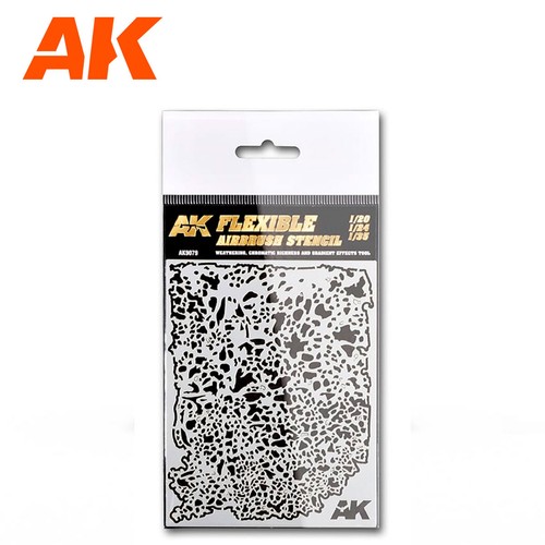 Flexible airbrush stencil 48 - airbrush,