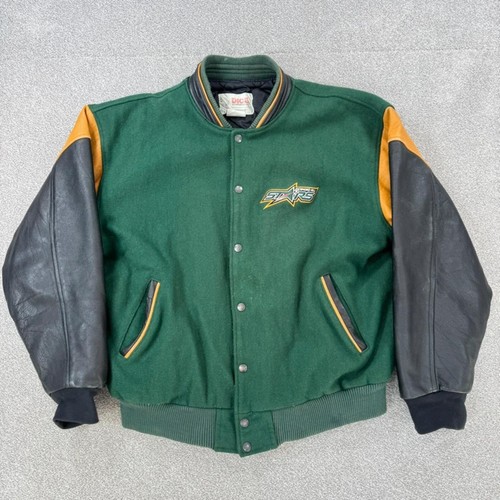 Vintage varsity jacket leather - vintage,