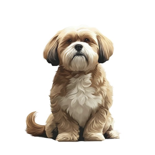 Sticker lhasa apso - 10,
