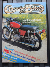 Classic Bike OCT 1985 - BSA