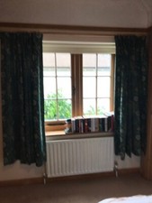 Compton Arthur Sanderson/William Morris fully lined curtains -  colour code 7297