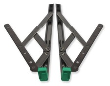Upvc Window Fire Escape Egress Easy Clean Friction Hinge 12" & 16" 13mm Stack 