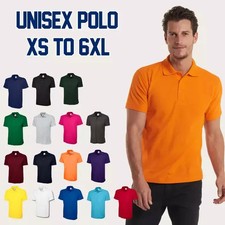 Mens Polo Shirts Pique Short