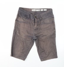 Crosshatch Men's Grey Biker Shorts Size 32