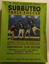 Vintage Subbuteo Table Soccer Set, Club Edition complete 