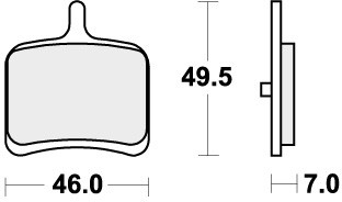 Sbs brake pads - sbs,