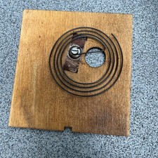Cuckoo wall clock case back - clock,