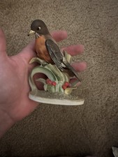 Vintage Lefton China Red Robin