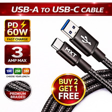 USB A to Type C Cable Fast