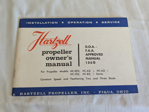 Hartzell propeller owner - hartzell,