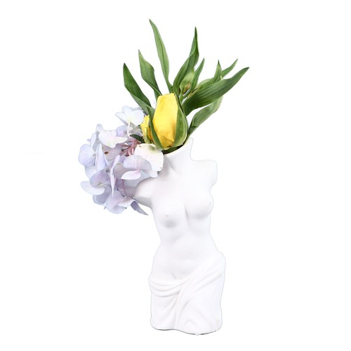Female flowers vase white - flowers,