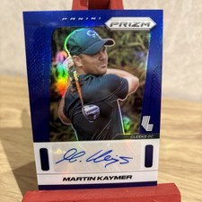 2025 Panini Prizm Martin Kaymer Auto Blue /99 Liv Golf