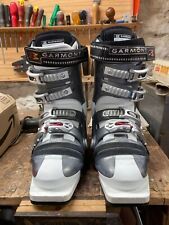 Telemark Garmont White Femme size 25.5 boots, Elecktra & bindings. Little  used!