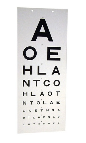Eye test chart 917 - eye, tr/917