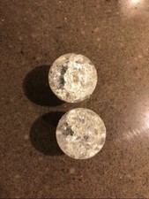 Crystal Door Knobs Diamond Glass Clear Cabinet Drawer Wardrobe Handles