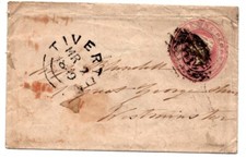 1849 QV 1d Pink Postal