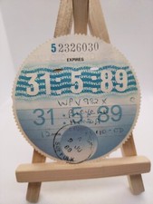 HONDA Motorbike Stamped 1989