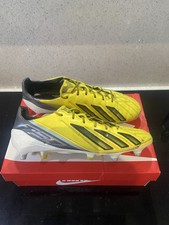 Adidas boots adizero F50 XTRX SG G65320 Leather 2012 - Yellow & Black. 