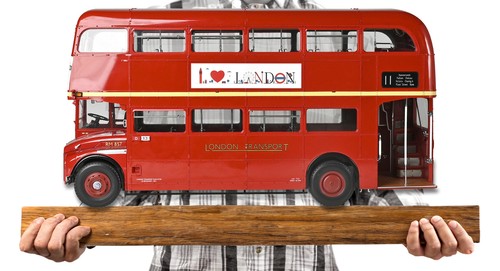 Ixo routemaster bus - ixo,