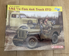 L288 Dragon Model Kit 6725 - SAS Raider 1/4 Ton 4x4 Truck ETO - 1/35  Pts Sealed