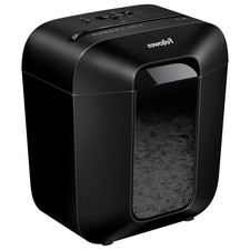 Fellowes LX25 6 Sheet Cross-Cut Paper Shredder for Home Office