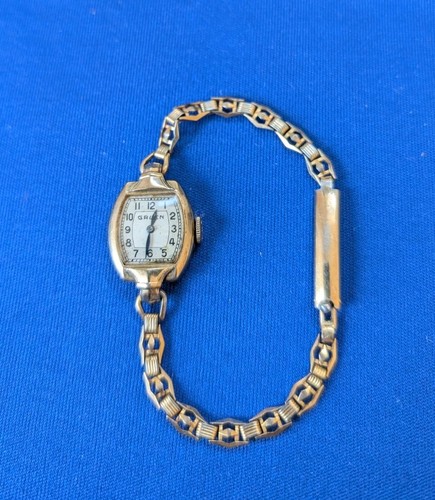 Gruen watch and band circa - watch,