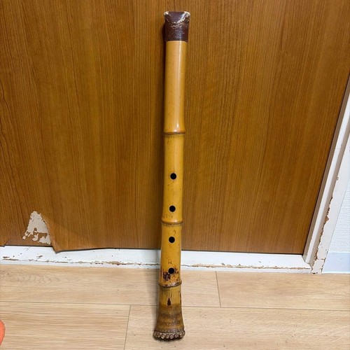 Japanese bamboo shakuhachi - bamboo,