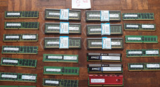 Job Lot 39   Desktop RAM DDR3 8GB / Mixed brands rams /  mixed DDR /used
