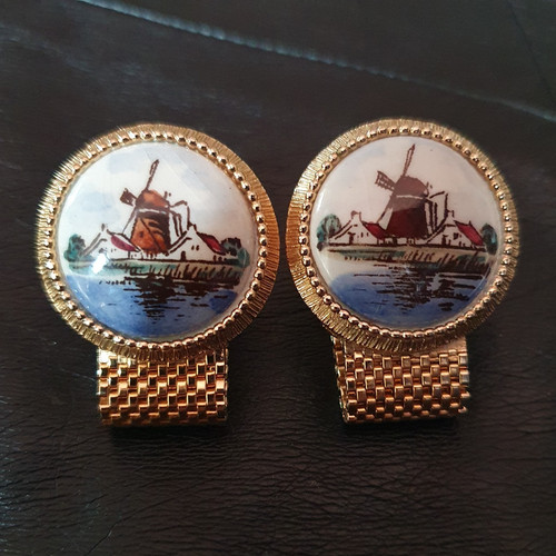 Genuine vintage cufflinks - cufflinks,