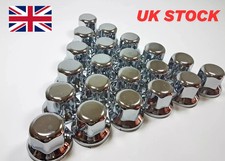 40x 32mm Wheel Nut Cover Long
