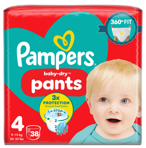 Pampers baby dry nappy pants - nappy,