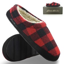 Mens Slippers Warm Fleece Fur