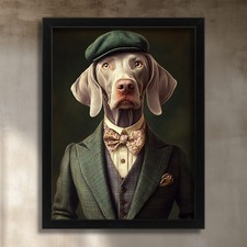Weimaraner Art Print Dog