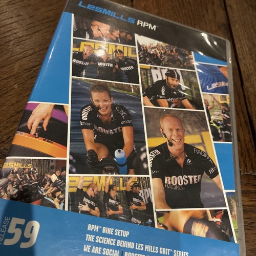 Les mills rpm dvd cd - rpm, and