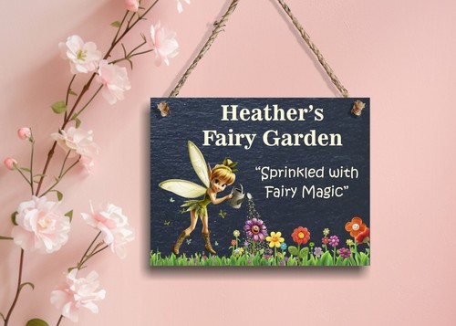 Personalised fairy garden - personalised,