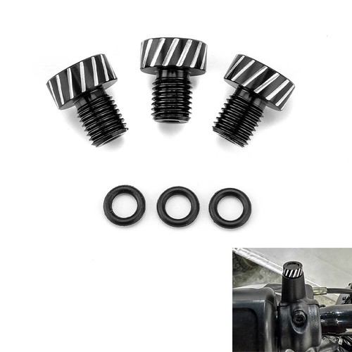 Motorcycle mirror hole plugs - mirror,