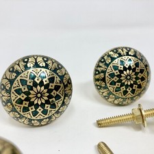 Moroccan Style Brass Knob in