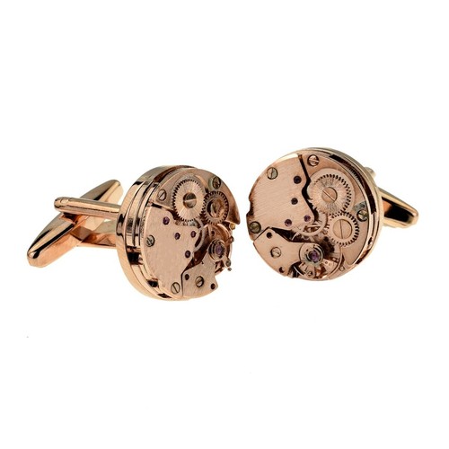 Real moving rose - rose, gold