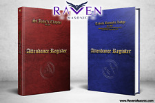 Masonic Lodge Signature/Attendance Book