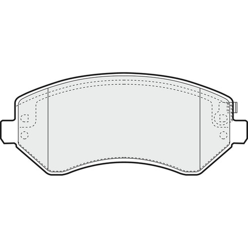 Brake pads set for jeep - set,