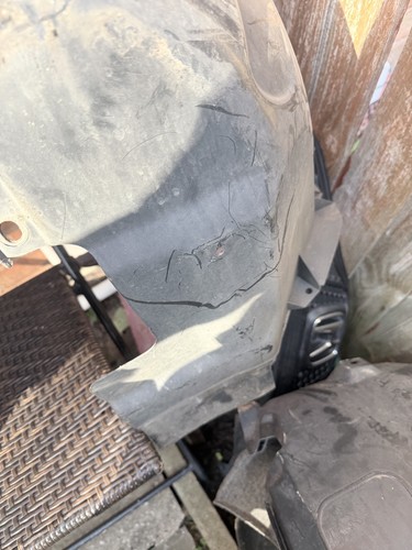 Front left wheel - front, liner