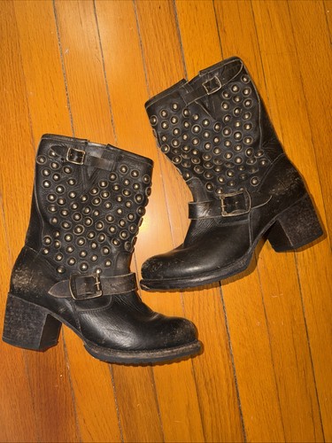 Frye women studded leather - studded,