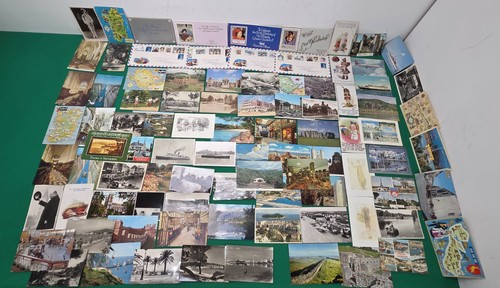 Postcards stamps envelope - &,