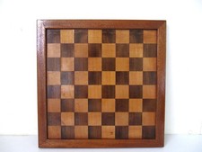 ANTIQUE OR VINTAGE JAQUES STYLE CHESS BOARD 14" inches SQUARES OF 39mm NO PIECES
