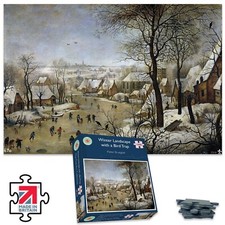 Winter Landscape with a Bird